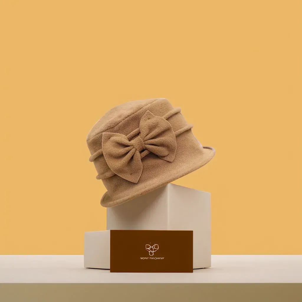 Chapeau Melon Cloche Femme Hiver – Image 4