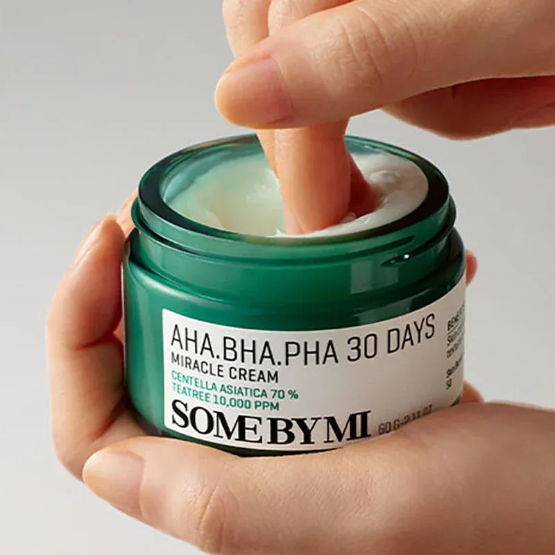 Crème acné apaisante réparatrice AHA BHA PHA 30 days Miracle (60gr) – Image 2