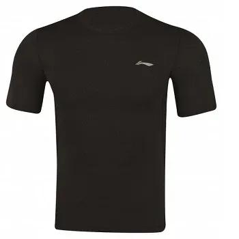T-Shirt Li-Ning Compression Base Layer Unisexe Noir ou Bleu – Image 3